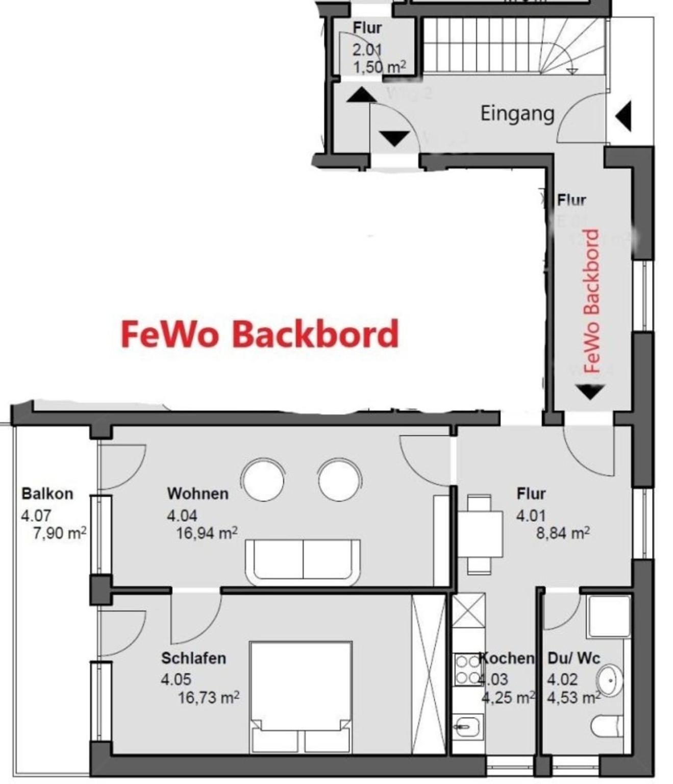 Fewo Backbord Malente Esterno foto